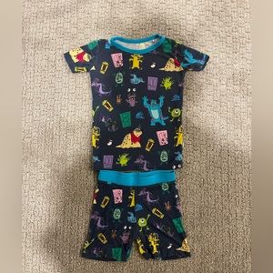 little sleepies monsters inc pajamas size 2T
